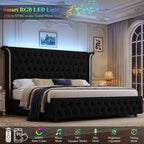 Keyluv Full Smart LED Bed Frame - Image 4