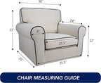 PureFit Reversible Chair Sofa Cover Dog Couch Covers - Image 6