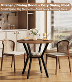MECHYIN 31.5" Round Dining Table - Image 6