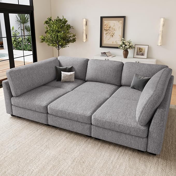 Belffin 86.2" Sectional Sleeper Sofa Bed by Belffin