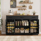 HOSTACK Buffet Sideboard Cabinet - Image 7