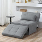 BIGSYY Sofa Bed, Modern Convertible Chair Adjustable Backrest Sleeper Couch Bed by BIGSYY