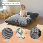 MAXYOYO 3 in 1 Kids Bean Bag Chair Couch, Convertible Chair Folds from Bean Bag - Image 6