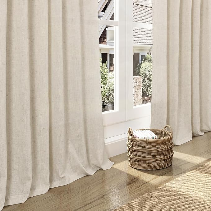 Birch Beige Curtains 90 Inches Long - Image 5