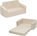Delta Children Cozee Flip-Out Sherpa 2-in-1 Convertible Sofa to Lounger by DeltaChildren
