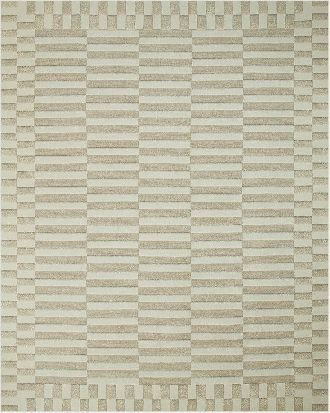 8x10 Washable Area Rugs for Living Room, Dining Room, Nursery- Beige | Ultra - Image 9