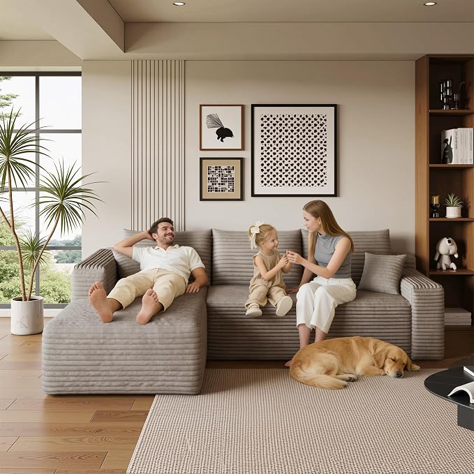AUGOP 96" Sectional Couches for Living Room Modern Modular Sofa - Image 8