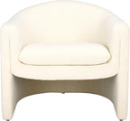 SAFAVIEH Couture Collection Laylette Ivory Boucle Accent Chair - Image 7