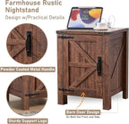 OKD Farmhouse Nightstand Set of 2 - Image 5