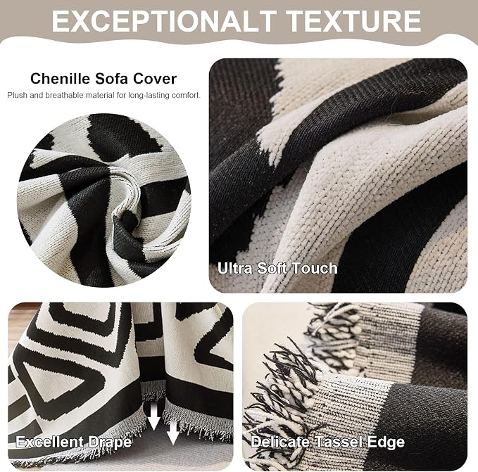 VClife Bohemian Couch Cover, Pet Furniture Protector - Image 4