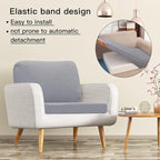 12PCS Patio Cushion Covers, Patio Furniture Couch Seat Slipcovers | Washable - Image 5