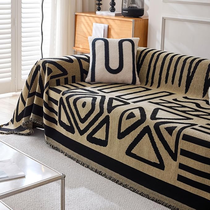 VClife Bohemian Couch Covers for Dog, Anti Slip Sofa Furniture Protector - Image 3