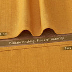 BALCONY & FALCON Placemats Set of 4 Faux Linen Cloth Place Mats Washable - Image 4