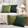 Fancy Homi 4 Packs Decorative Throw Pillow Covers by Fancy+Homi