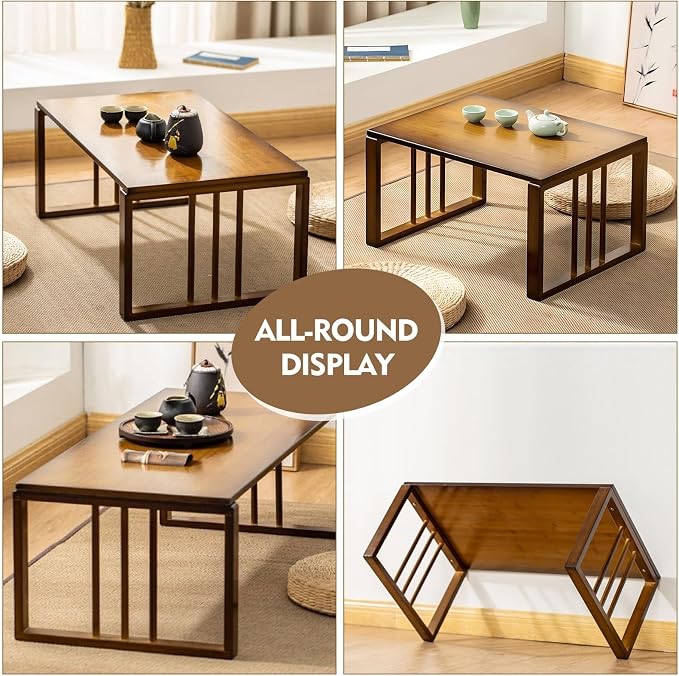 Japanese Floor Coffee Tatami Table - Image 6