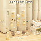 Acrylic Display Case with Lock Key, 3 Shelf Locking Countertop Display Case - Image 2
