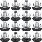 Stainless Steel Screw Furniture Leveling Feet 5/16-18 Screw in Threaded by Anwenk