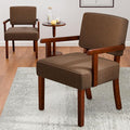 FAGAGA Corduroy Accent Chair Set of 2 by FAGAGA