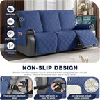 TAOCOCO 100% Waterproof Recliner Sofa Cover, Non Slip Split Couch Covers - Image 5
