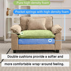 Oprisen Modular Sectional Sofa, Comfy Cloud Couch Sectional Sofa, Chenille Sofa - Image 3