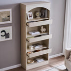 IFGET 76" Tall Arched Bookcase by IFGETEnrichYourLivingSpace