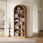 LITTLE TREE 8-Tier Bookcase, 78.7" Tall Bookshelf - Image 2