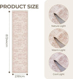 2x8 Runner Rug Non Slip, Washable Hallway Runner Rug, Nursery Room, Soft Runner - Image 2
