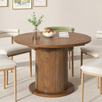 43.3 inch 59 inch Adjustable Size Round Dining Table - Image 5