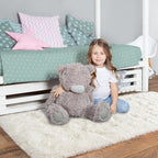 Pionblank Fluffy Runner Rugs for Bedroom 2x6, Cream White | Modern Shaggy Area - Image 3