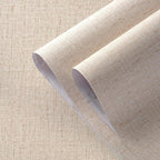 Beige Grasscloth Wallpaper Peel and Stick Textured Self Adhesive Linen Contact - Image 3