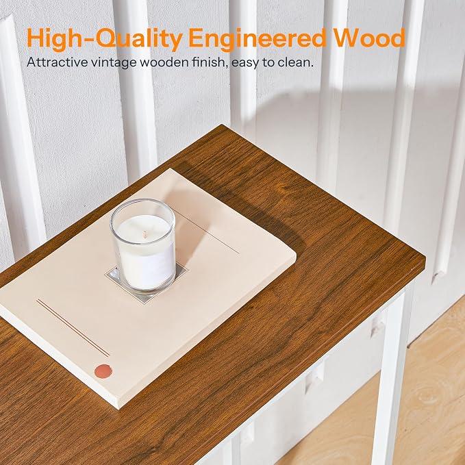 HOOBRO Narrow Console Table, 29.5" Small Entryway Table, Thin Sofa Table - Image 7