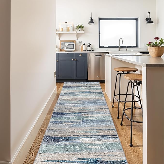 Abstract 3x10 Runner Rug Hallway by YOUFORTONG