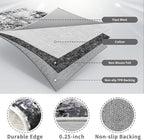 2x3 Small Washable Area Rug: Non-Slip Indoor Door Mat - Image 7