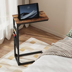 TUTOTAK C Shaped End Table, Side Table - Image 5