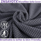 ZNSAYOTX Super Stretch Chair Slipcover Universal Sofa Chair Covers - Image 8