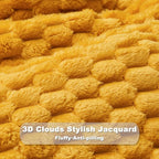NEWCOSPLAY Fleece Clouds Cozy Queen Blanket - Image 5