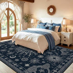 Vacuum-Friendly, 8x10 Washable Area Rug - Image 3