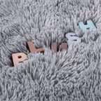 4x6 Grey Fluffy Soft Area Rug Non-Slip - Image 9
