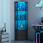 Verano Garden Corner Display Cabinet - Image 8