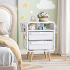 SYKIARIOL Kids Nightstand, Bedside Table, Cute End Table - Image 2