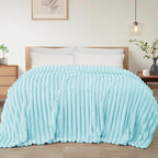 Exclusivo Mezcla Striped Queen Size Fleece Blanket by ExclusivoMezcla