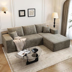 107.5" Cloud Modular Sectional Sofa Couch by Settab
