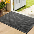 Front Door Mat, Heavy Duty Waterproof Doormat 35.5"x24", Stain Fade Resistant by WELDUN%E2%80%94IdealChoiceforHome
