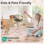 Soalmost Dog 6x9 Pink Area Rugs - Image 5