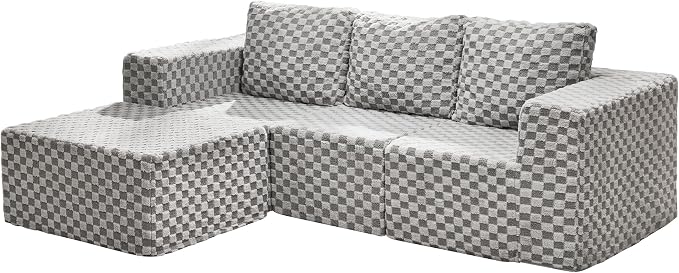 Hobestluk Modular Sectional Sofa Memory Foam Couch Oversized Sectional Sofa - Image 9
