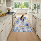 RELEANY Washable Runner 3'x6' Abstract Area Rug by RELEANY