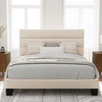 Allewie Queen Size Platform Bed Frame by Allewie