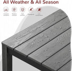 Stoog All-Weather 7 Pieces Patio Dining Sets, Waterproof Patio Furniture Set - Image 5