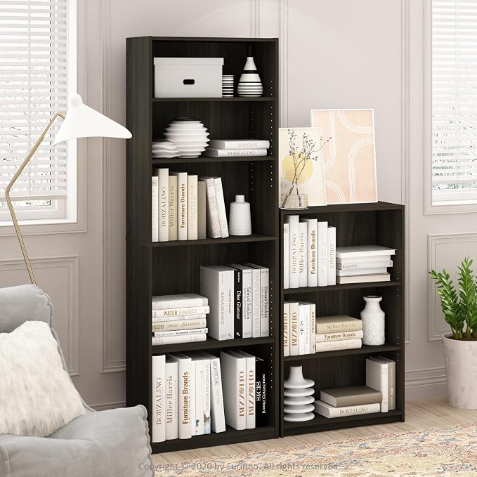 Furinno JAYA Book Shelf, 3-Tier Bookshelf, Bookcase - Image 6