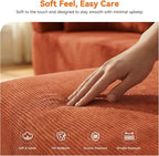 MONVANE 141" U Shaped Cloud Sectional Couch - Image 8